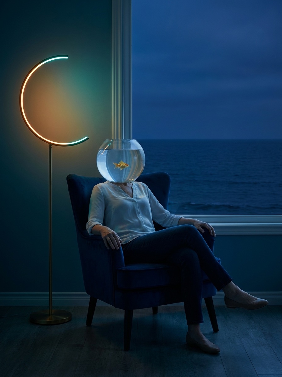 Aquarium moon
